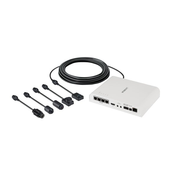 Hanwha PNM-9000QB kit de vidéo-surveillance Avec fil