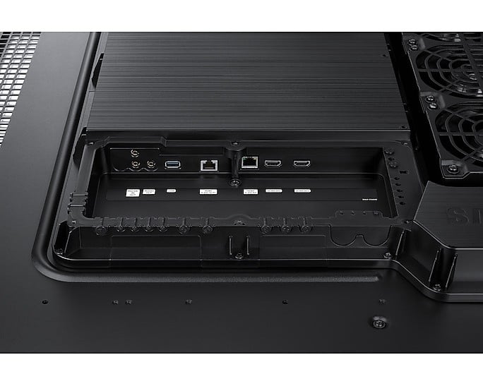 SAMSUNG OH46B 46p 16:9 IP56 rated display kit with protection glass integrated power box 3500nits HDBase-T 2xHDMI RS-232 USB