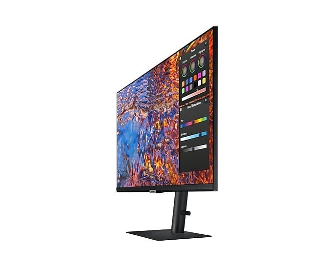 SAMSUNG LS27B800PXPXEN 27p 16:9 3840x2160 IPS 5ms HDR400 HAS/Swivel/Pivot/Tilt HDMI/DP/USB-C 90W/LAN USB3 Hub VESA 100