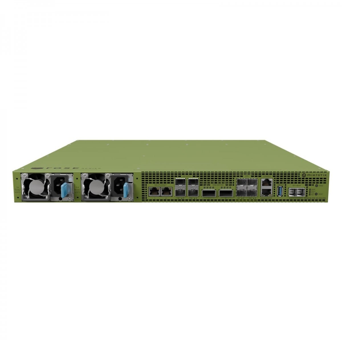 Mikrotik Data Server, 2x 100G QSFP28, 4x 25G SFP28, 4x SFP+, 2x 10GbE, 1x GbE, 2x M.2 SATA, 20x PCI-e, 2x USB, ROSv7, L6