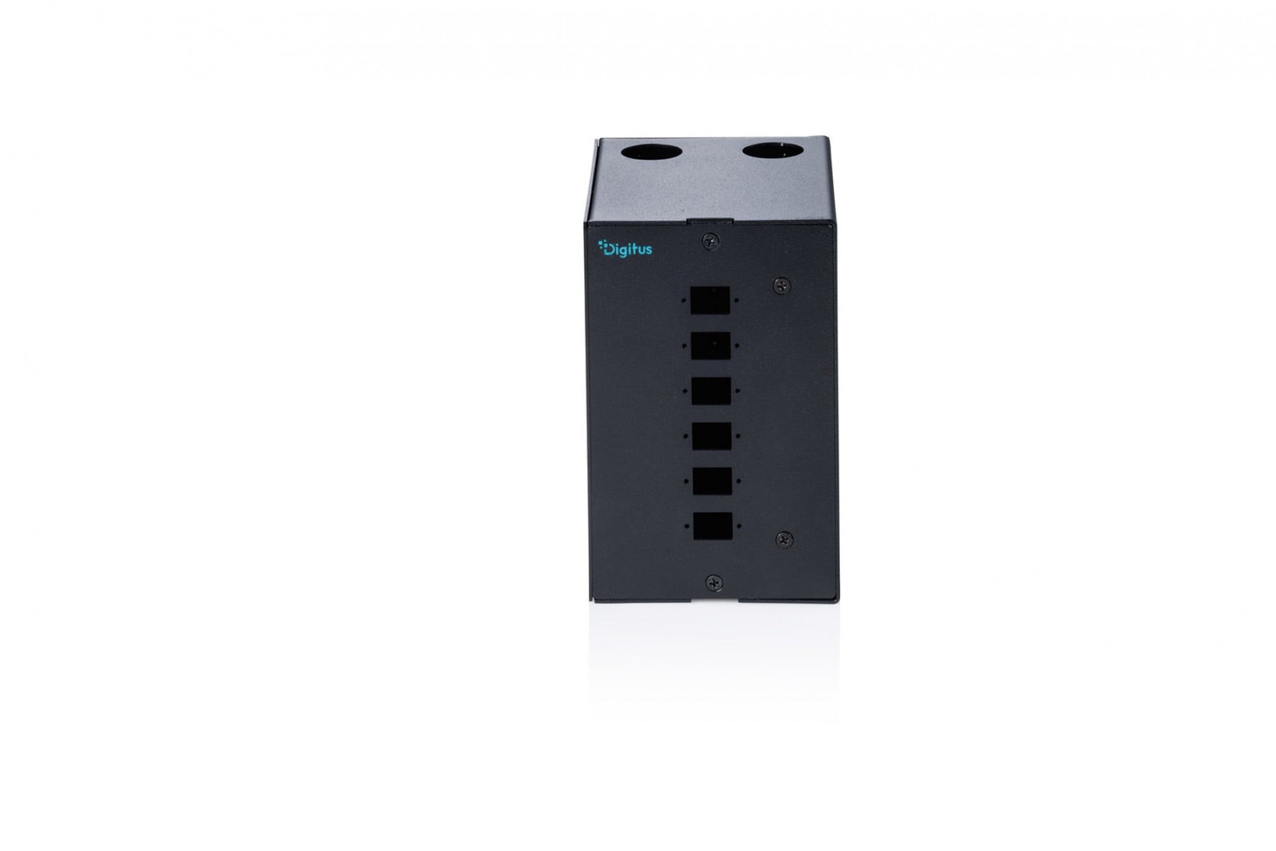 Digitus DN-96991 Répartiteur fibre optique sur rail DIN, 6 ports, SC SX/LC DX, noir