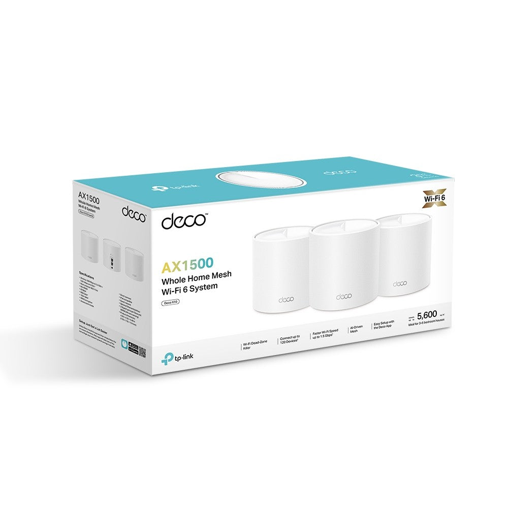 TP-Link Deco X1500(3-pack) WiFi 6 AX1500 Mesh