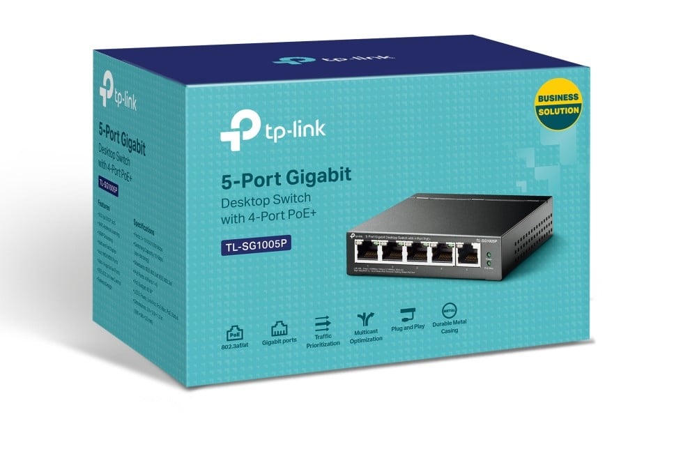 5-Port Gigabit Desktop Switch PoE