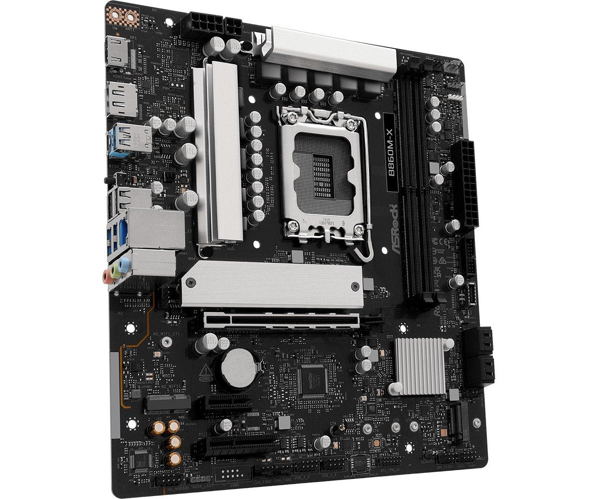 Asrock B860M-X Intel B860 LGA 1851 (Socket V1) micro ATX