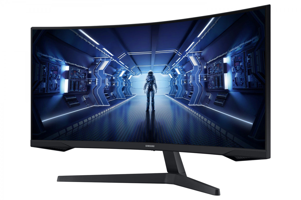 SAMSUNG ODYSSEY G5 - LC34G55T 34p 165Hz - Ecran gaming incurvé - UWQHD 3440x1440 - VA - 1ms - HDR10 - 250cd/m² - 2500 : 1 - HDMI- DP
