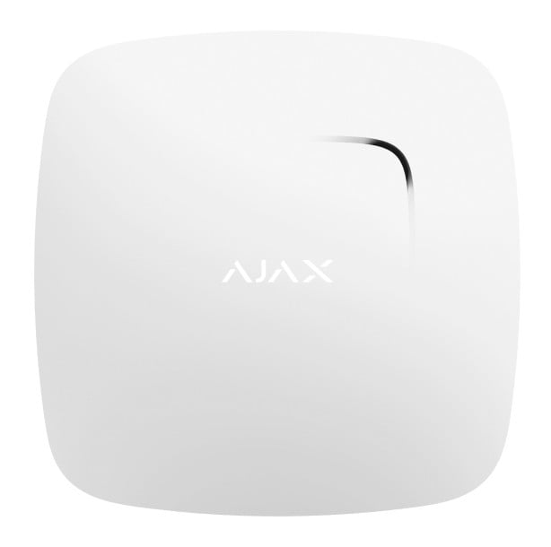 Ajax Systems 38105.10.WH1 FireProtect Jeweller - détecteur de fumée et de chaleur sans fil - blanc