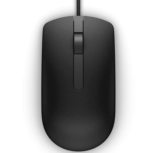 Dell Optical Mouse-MS116 - Black