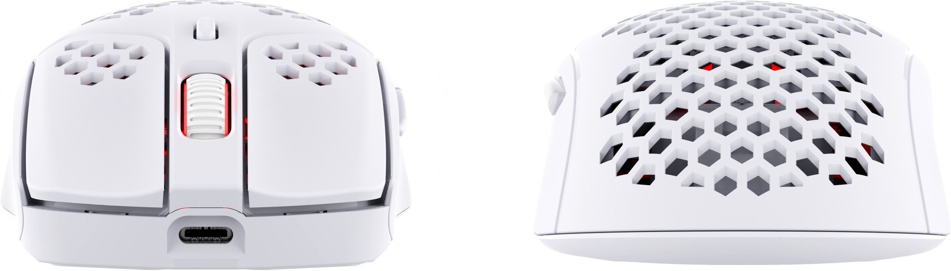 Souris de jeu sans fil HyperX Pulsefire Haste - Pixart PAW 3335 16000 DPI 61g blanche