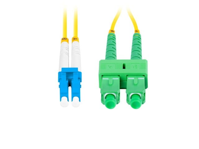 Lanberg FO-LUSA-SD11-0020-YE câble InfiniBand et a fibres optiques 2 m SC LC LC/SC Jaune