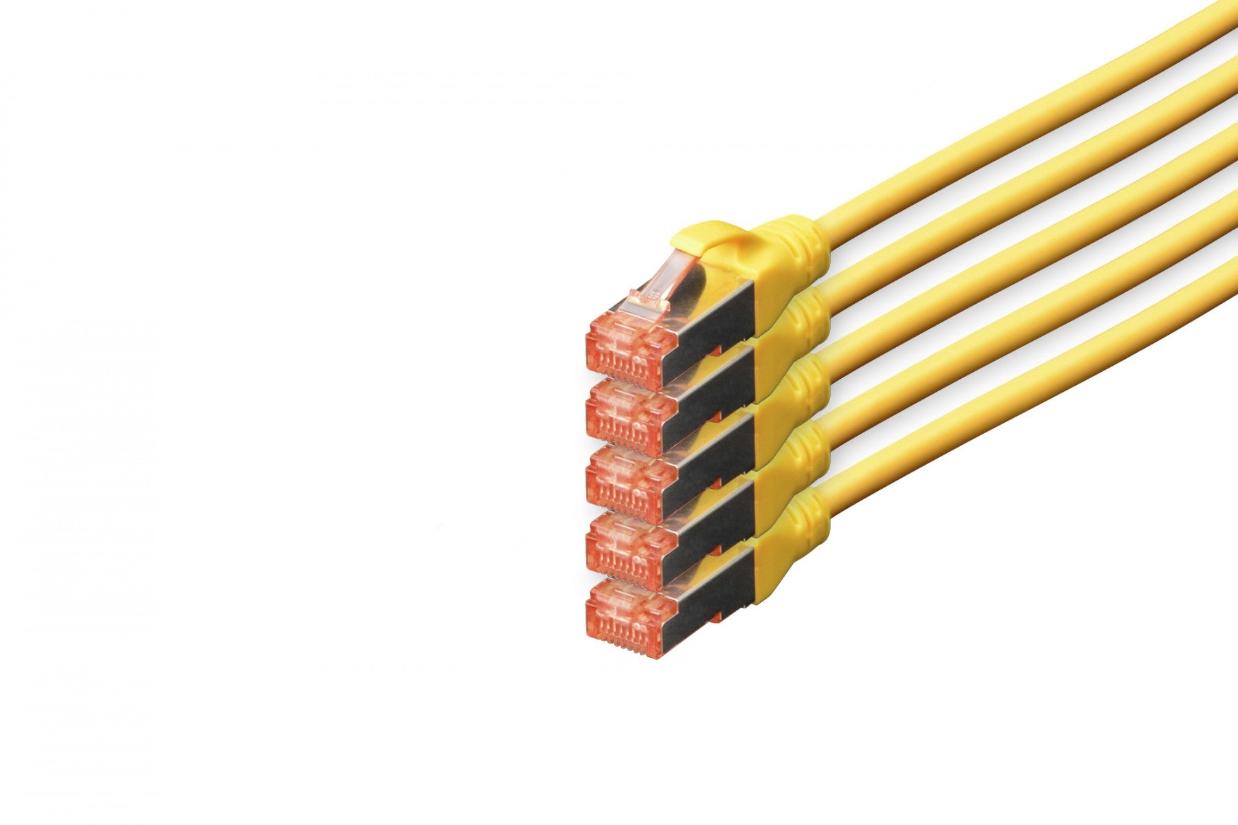 Digitus DK-1644-100-Y-5 câble de réseau Jaune 10 m Cat6 S/FTP (S-STP)