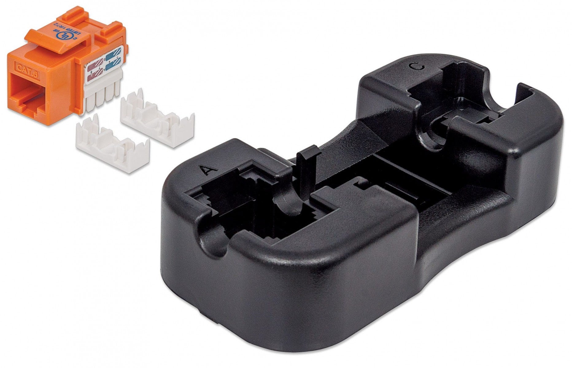 Intellinet 210775 Module keystone C6 UTP orange