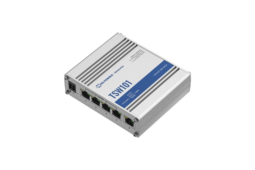 TELTONIKA NETWORKS TSW101 Automotive PoE+ Gigabit ethernet switch