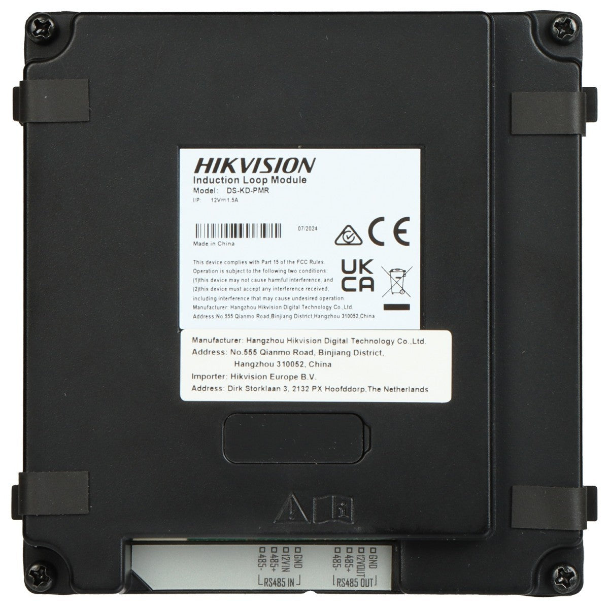 Hikvision DS-KD-PMR Module de boucle a induction
