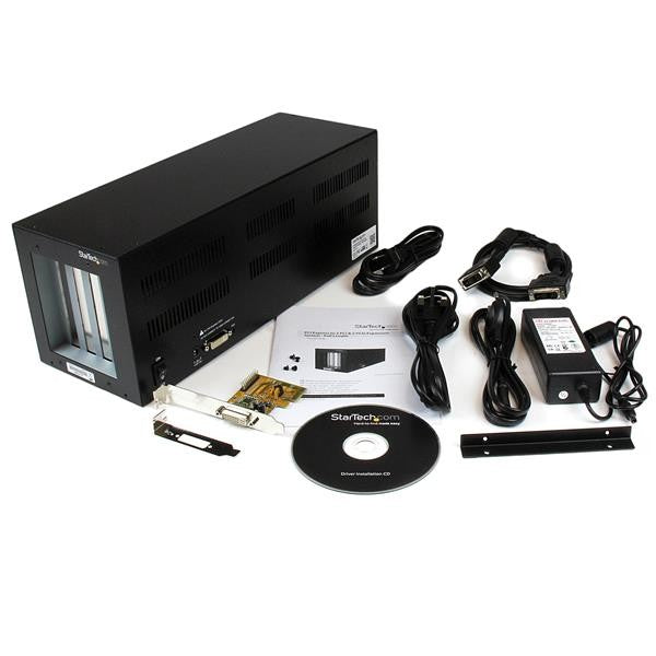 PCIe to 2 PCI+2 PCIe Expansion System