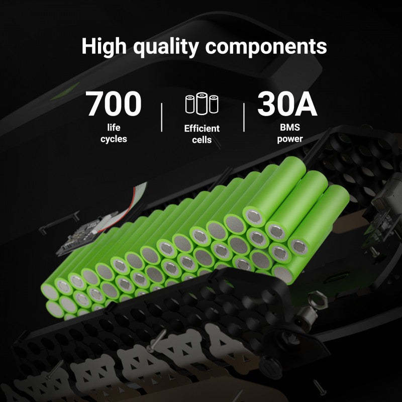 Green Cell EBIKEGCF01 Batterie pour vélo électrique 36V E-Bike 14.5Ah (522Wh) PowerMove
