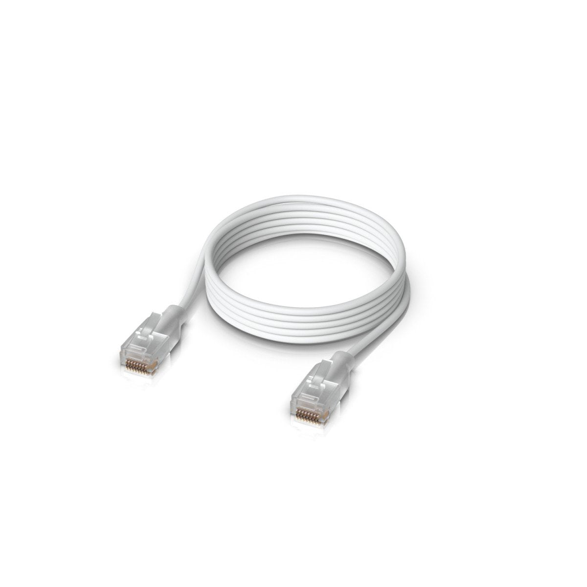 UniFi patch cable with translucent boote