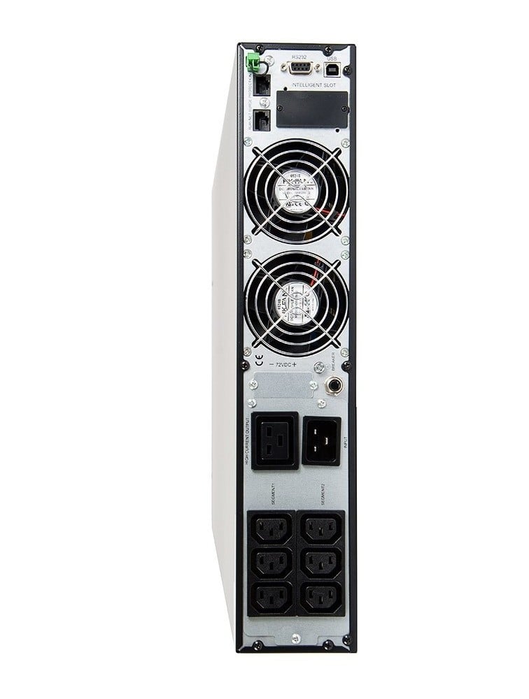 Green Cell UPS15 alimentation d'énergie non interruptible Double-conversion (en ligne) 1999 VA 900 W 6 sortie(s) CA