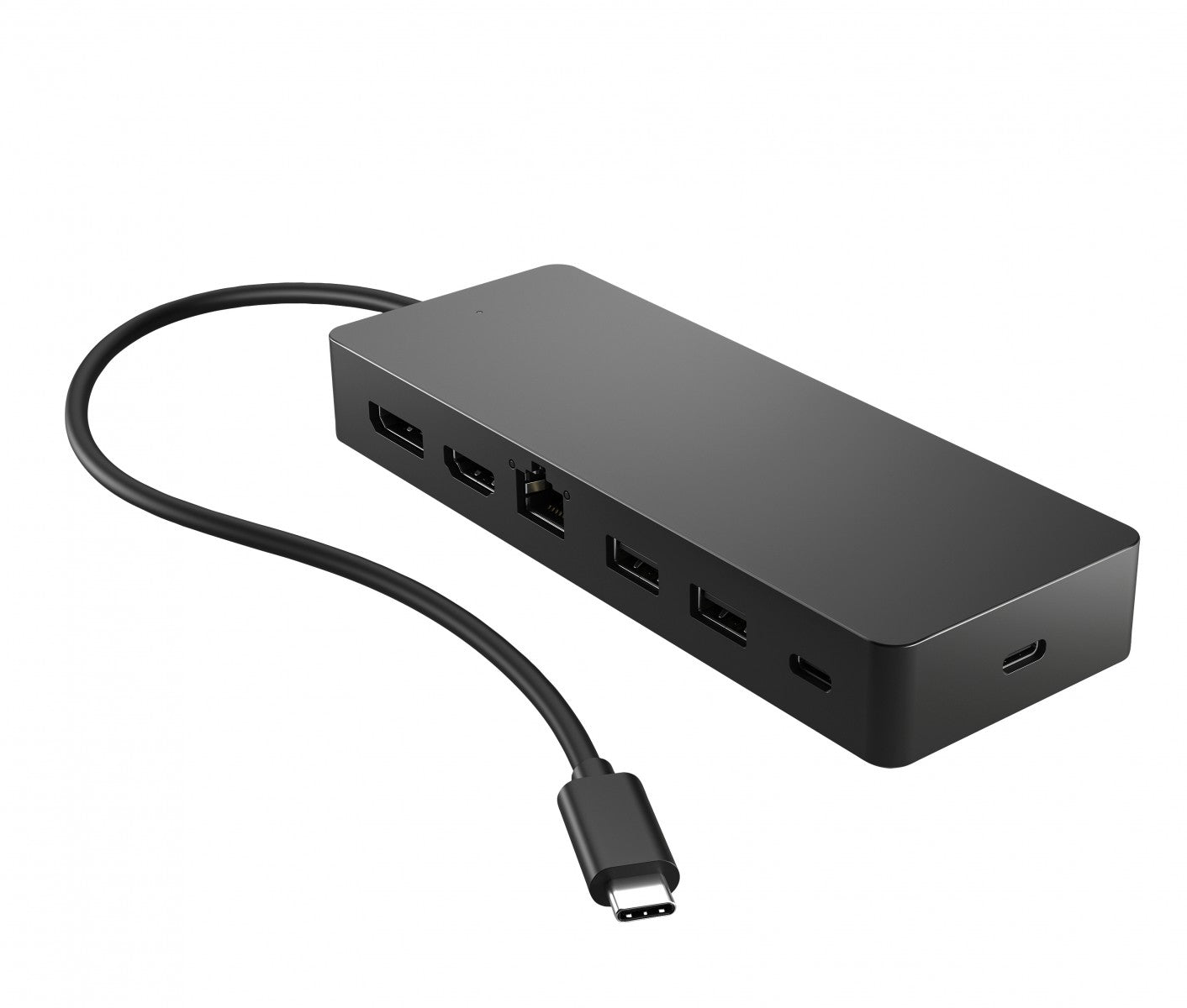 HP Universal USB-C Multiport Hub 1xHDMI 1xDisplayPort 1.2 2xUSB-A 1xUSB-C 1xUSB-C passthrough port 1xRJ45 SmartBuy