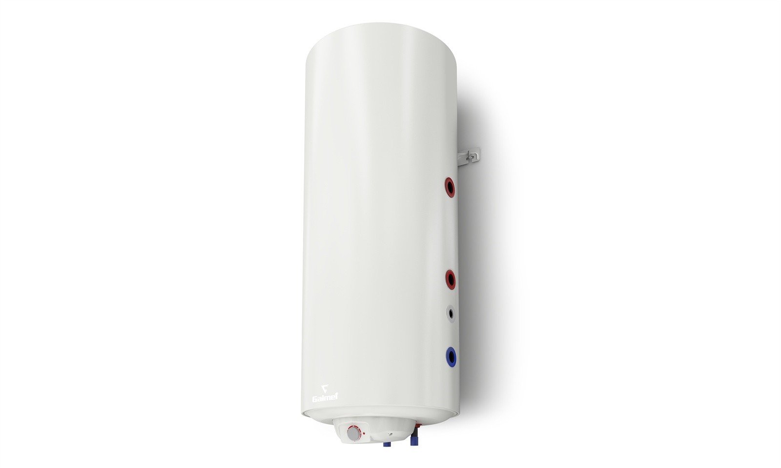 GALMET 06-084670 Échangeur de chaleur avec serpentin spiralé SGW(S) Neptun2 Kombi 80 l. avec chauffe-eau électrique, mural, droit