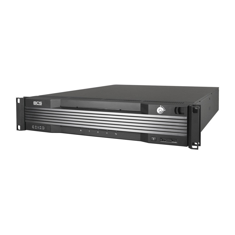 BCS BCS-U-NVR6408R-A-4K(2X12TB) Enregistreur IP 64 canaux avec RAID et support des caméras 12MP