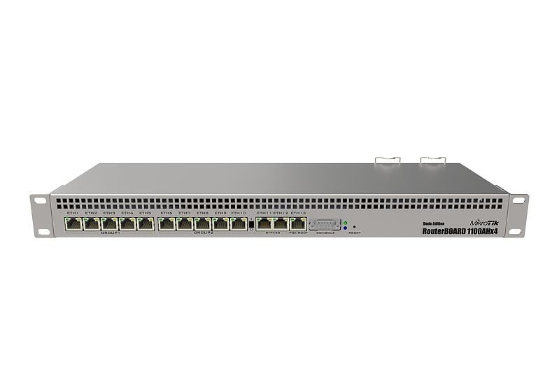 RB1100AHx4 - Ethernet WAN - Gigabit Ethernet - Aluminium