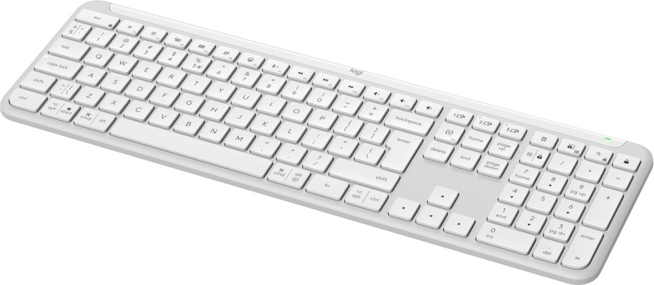 Logitech 920-012466 Signature Slim K950 Clavier sans fil blanc cassé
