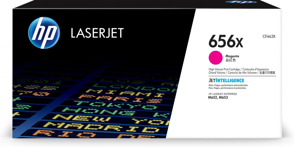 HP 656X original LaserJet Toner cartridge CF463X Magenta High Yield