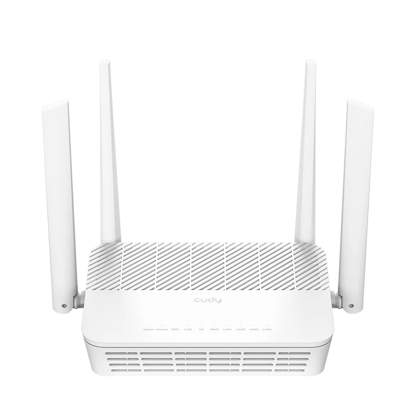 Cudy AX3000 routeur sans fil Gigabit Ethernet Bi-bande (2,4 GHz / 5 GHz) Blanc