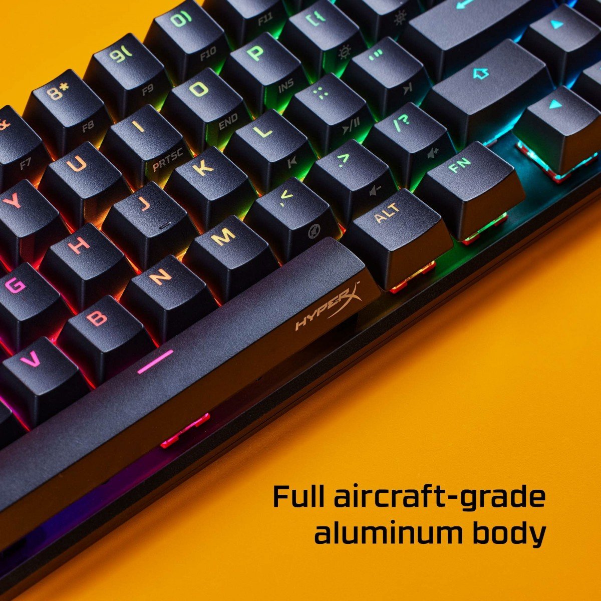 Clavier mécanique HyperX Alloy Origins 65 RGB - interrupteurs HX Red - QWERTY US INT