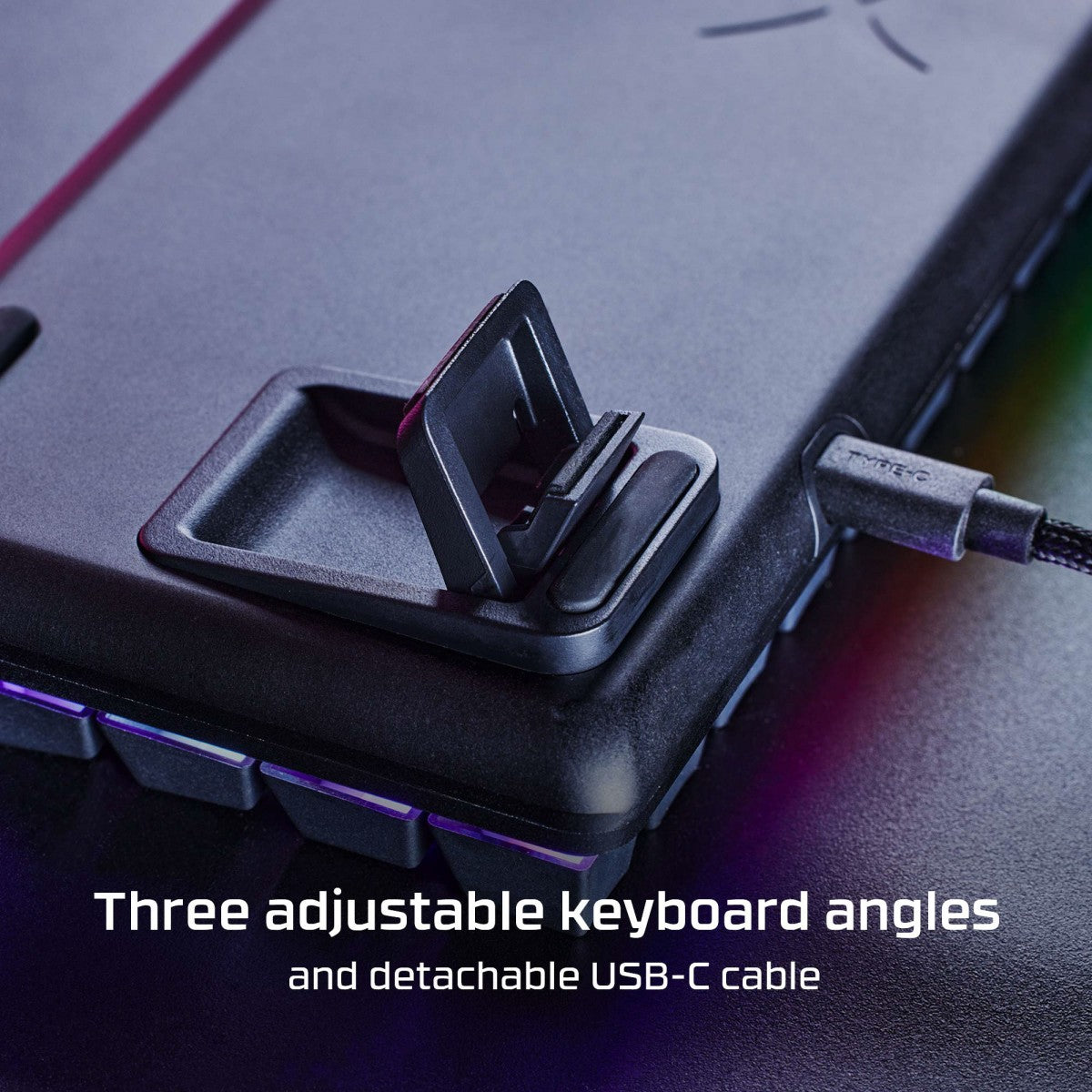 Clavier mécanique HyperX Alloy Origins 65 RGB - interrupteurs HX Red - QWERTY US INT