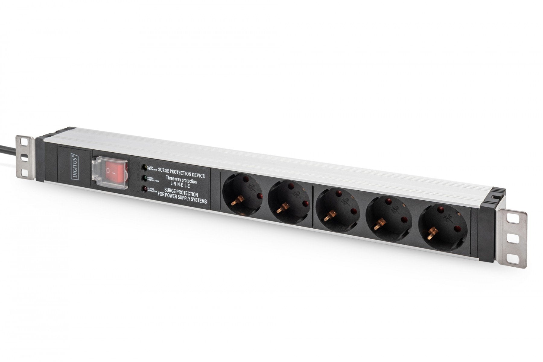 Digitus DN-95433 unité de distribution d'énergie 5 sortie(s) CA 1U