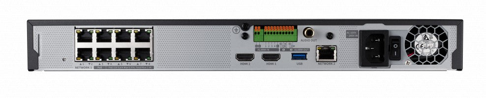 Hanwha XRN-815S-8TB-S Enregistreur Vidéo Réseau