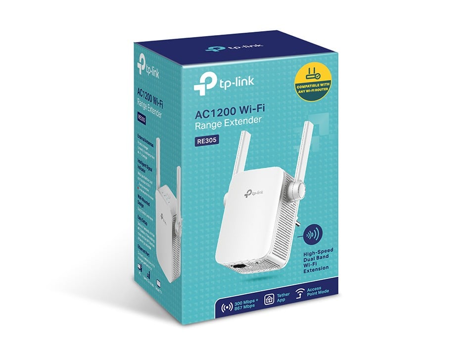 AC1200 Dual Band Wireless Wall Plugged R