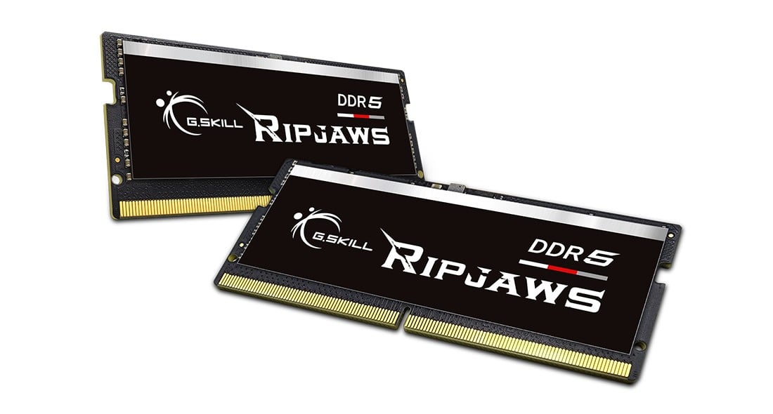 G.Skill Ripjaws F5-4800S4039A16GX2-RS module de mémoire 32 Go 2 x 16 Go DDR5 262-pin SO-DIMM