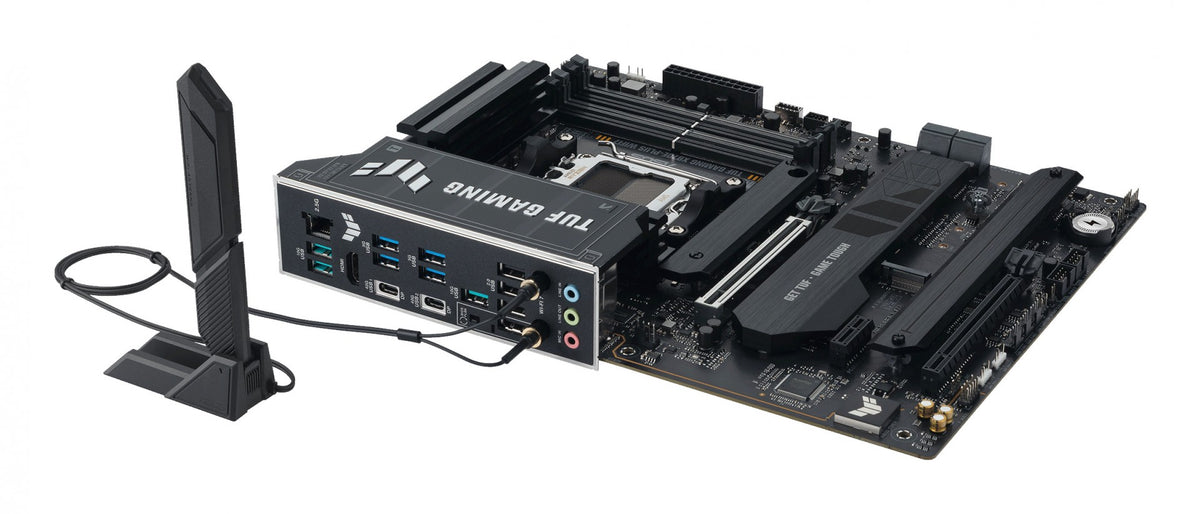 ASUS TUF GAMING X870E-PLUS WIFI7 AMD AM5 ATX motherboard 4xDDR5 PCIe 5.0 x16 4xM.2 1xHDMI 2xSATA