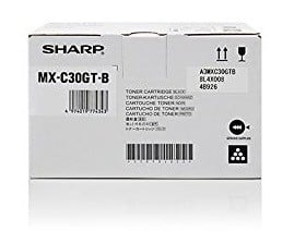 Sharp MXC30GTB Cartouche de toner 1 piece(s) Original Noir