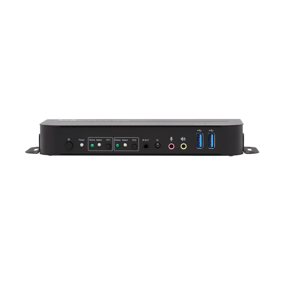 EATON TRIPPLITE DisplayPort USB KVM Switch 2-Port 4K 60Hz HDR DP 1.4 USB Cables KVM / audio / USB switch 2 x KVM / audio / USB