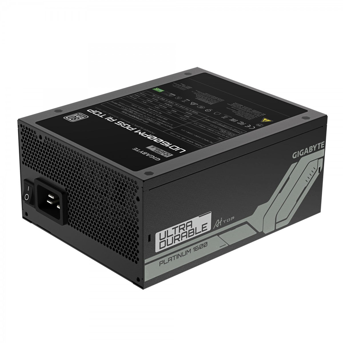 GIGABYTE UD1600PM PG5 AI TOP unité d'alimentation d'énergie 1600 W 20+4 pin ATX ATX Noir