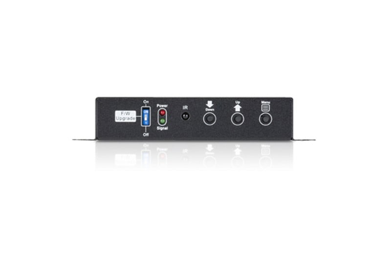 "ATEN Convertisseur HDMI-VGA avec convertisseur de format d’image - Convertisseur vidéo scaler - Noir - Métal - 1920 x 1200 pixels - 800 x 600,1024 x 768,1280 x "