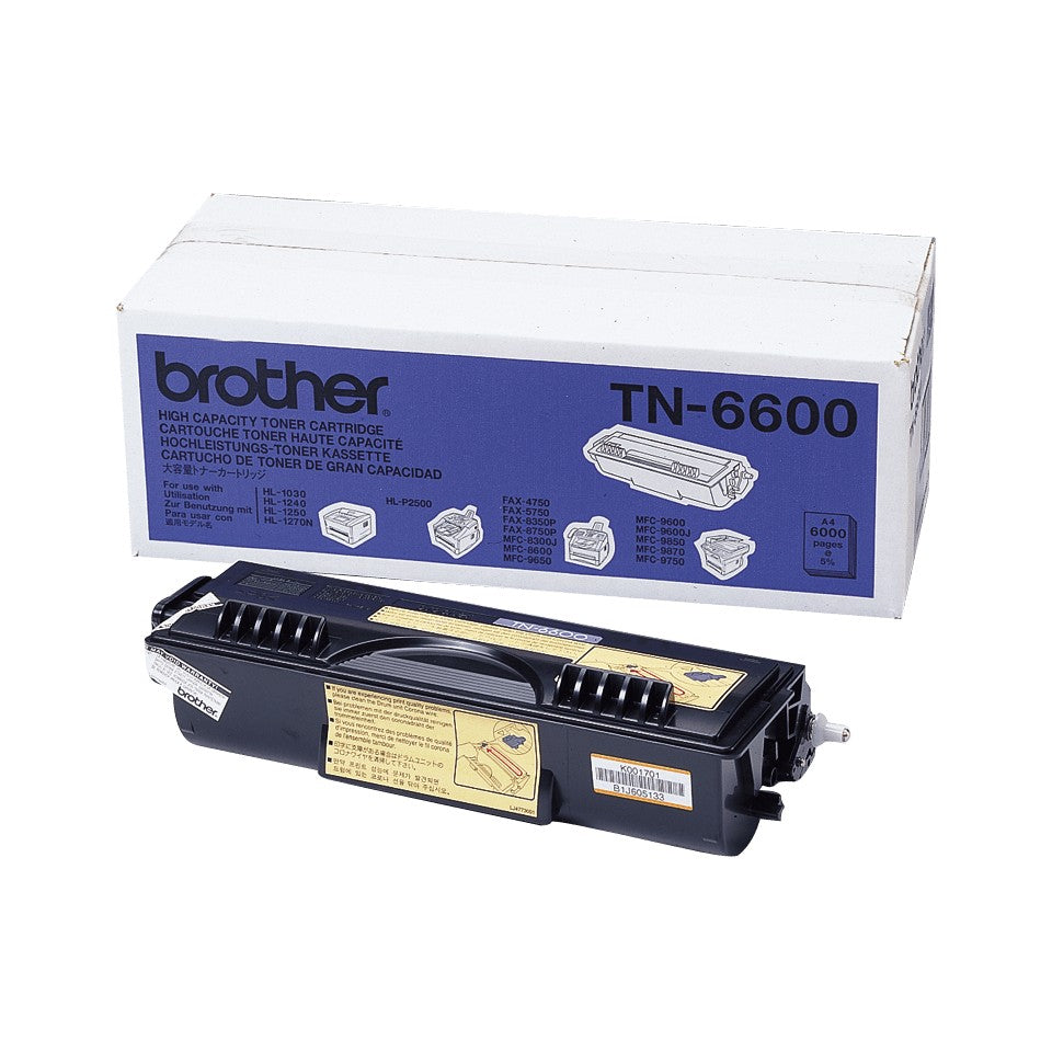 Brother TN6600 Cartouche de toner 1 piece(s) Original Noir