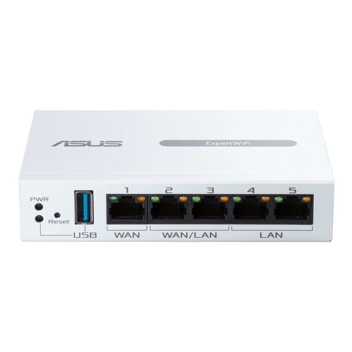 ASUS EBG15 Gigabit VPN wired router Up to 3 WAN ethernet ports + 1 USB WAN IPS intrusion prevention Layer 7 firewall