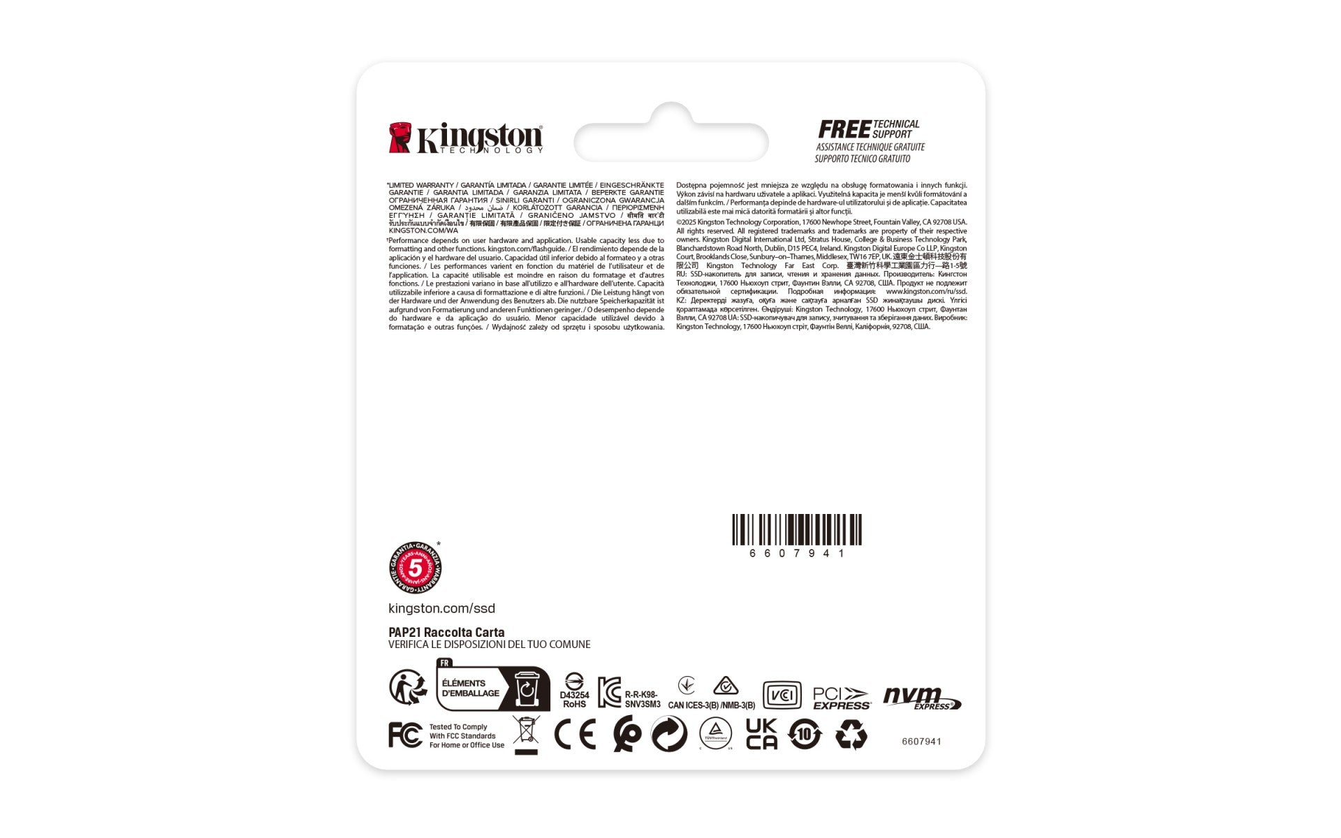 KINGSTON 2000Go NV3 M.2 2230 PCIe 4.0 NVMe SSD