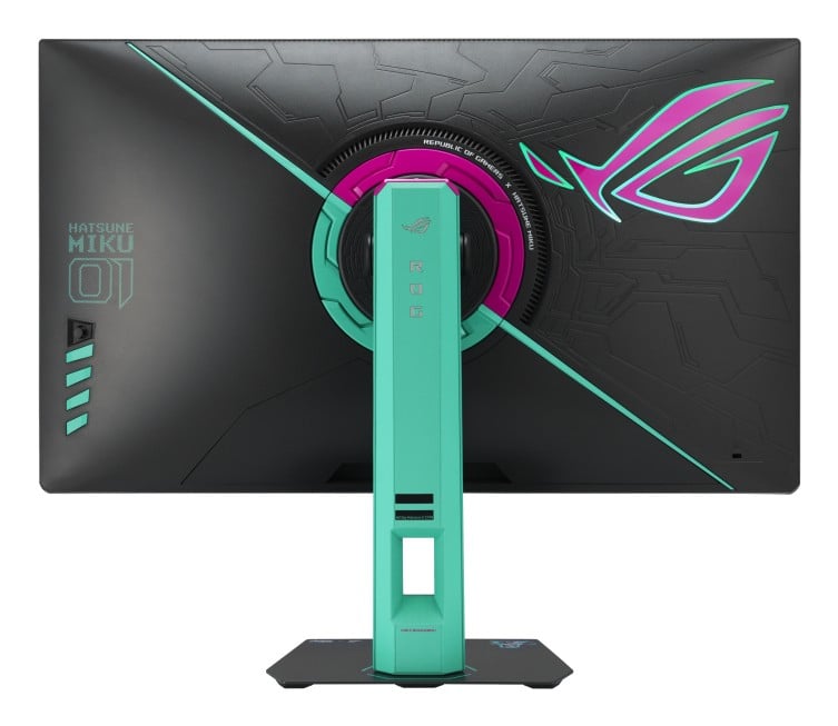 "ASUS ROG Strix XG27ACMEG-G Hatsune Miku Edition écran plat de PC 68,6 cm (27"") 2560 x 1440 pixels Wide Quad HD LCD Multicolore"