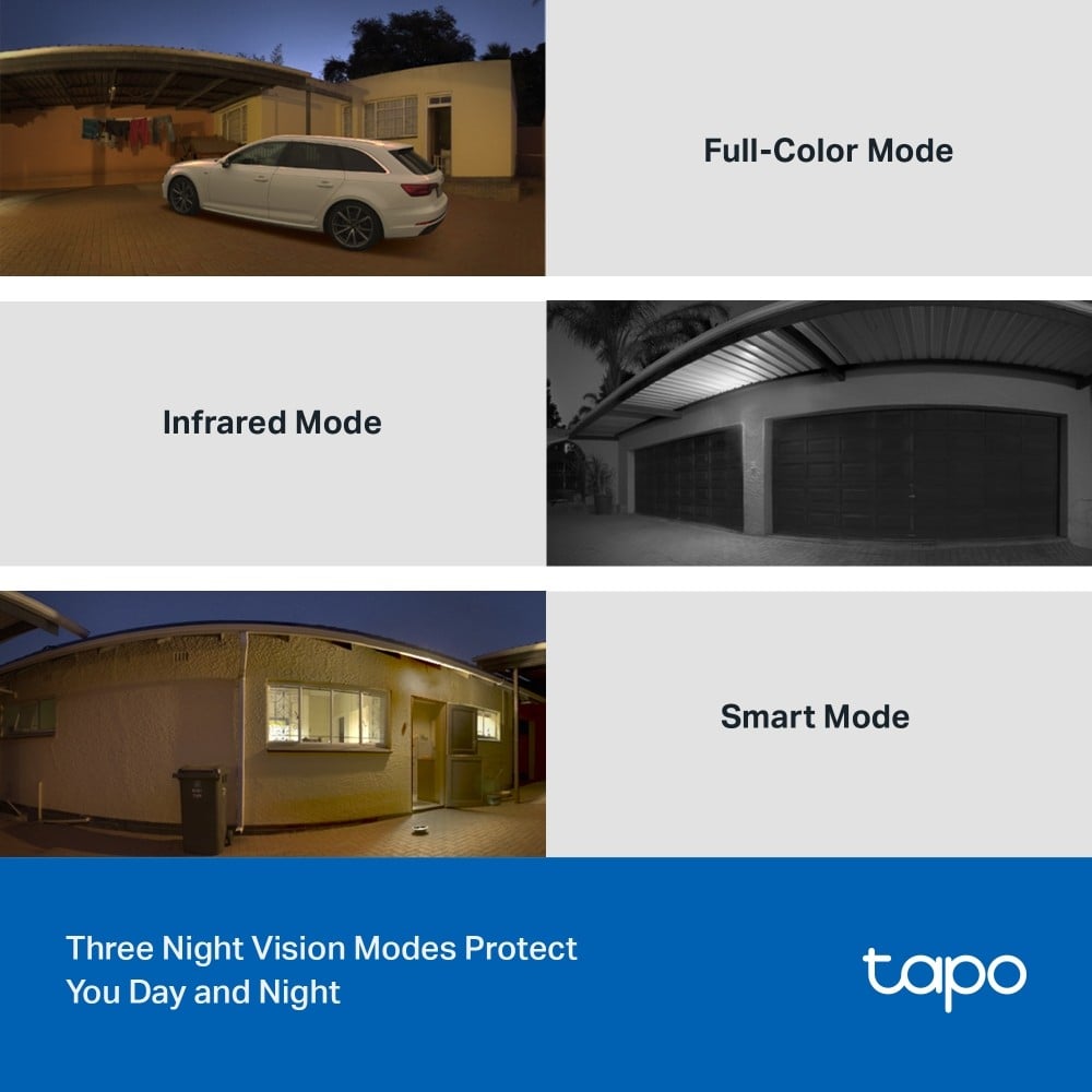 TP-LINK Outdoor Pan/Tilt Security WiFi Camera 2K Resolution-With The Resolution of 2304x1296px