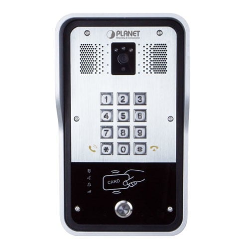 PLANET HDP-5260PT systeme vidéophone 1 MP Noir, Acier inoxydable