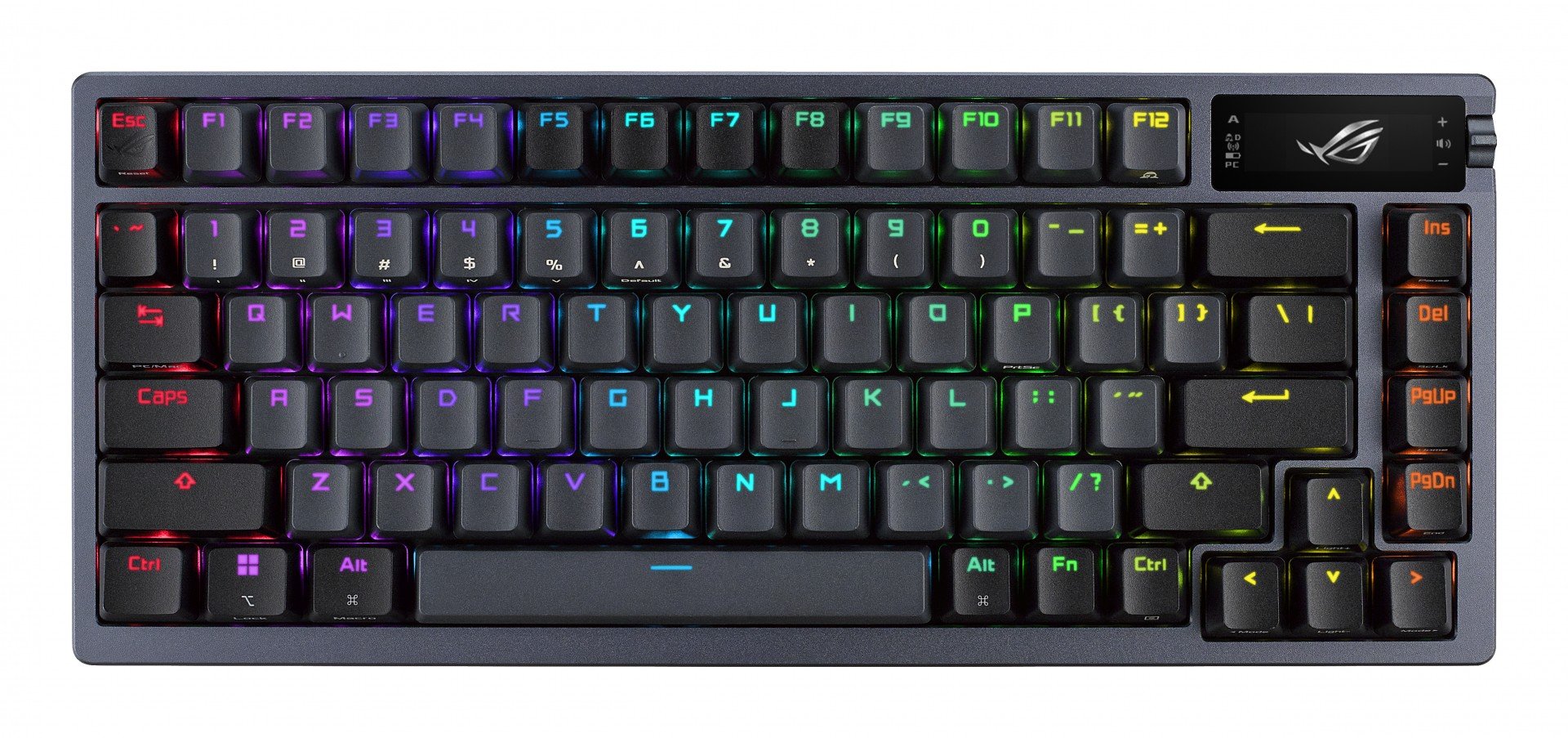 ASUS ROG Azoth clavier Gaming USB + RF Wireless + Bluetooth Noir
