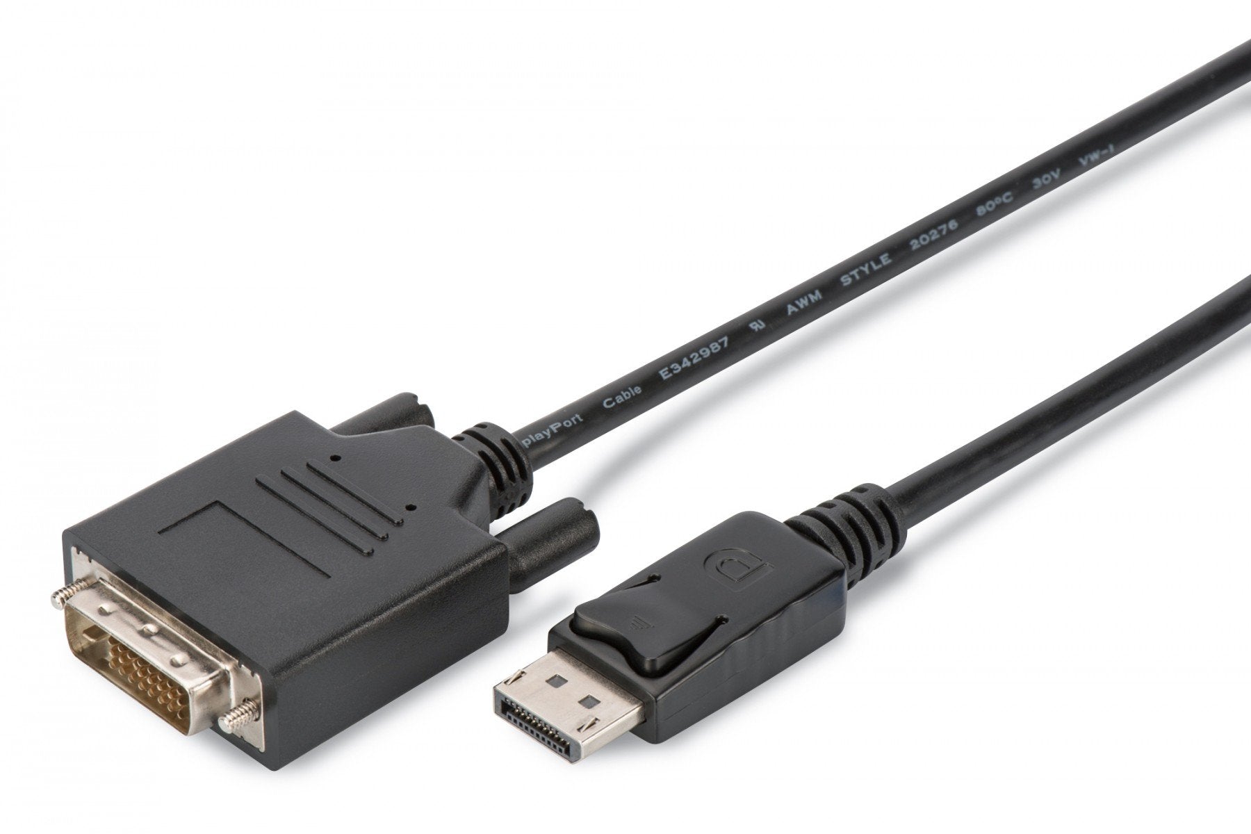 Digitus AK-990900-020-S câble vidéo et adaptateur 2 m DVI-D Noir
