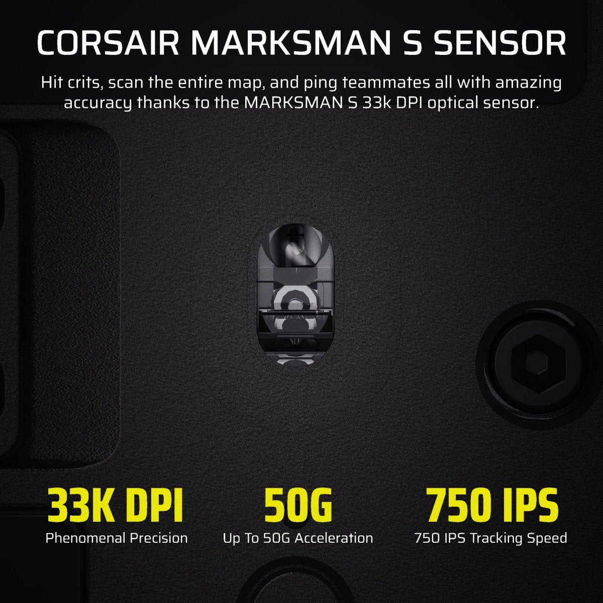 Souris Corsair Scimitar Elite Wireless SE Gaming Droitiere RF Sans Fil + Bluetooth Optique 33000 DPI