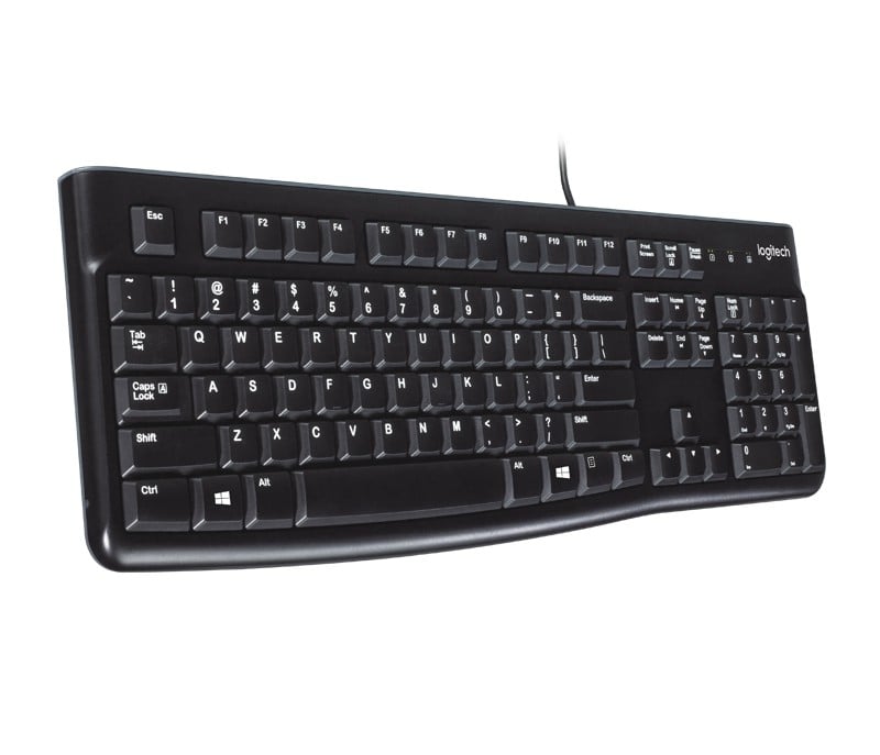 Logitech K120 for Business clavier Universel USB QWERTY Espagnole Noir