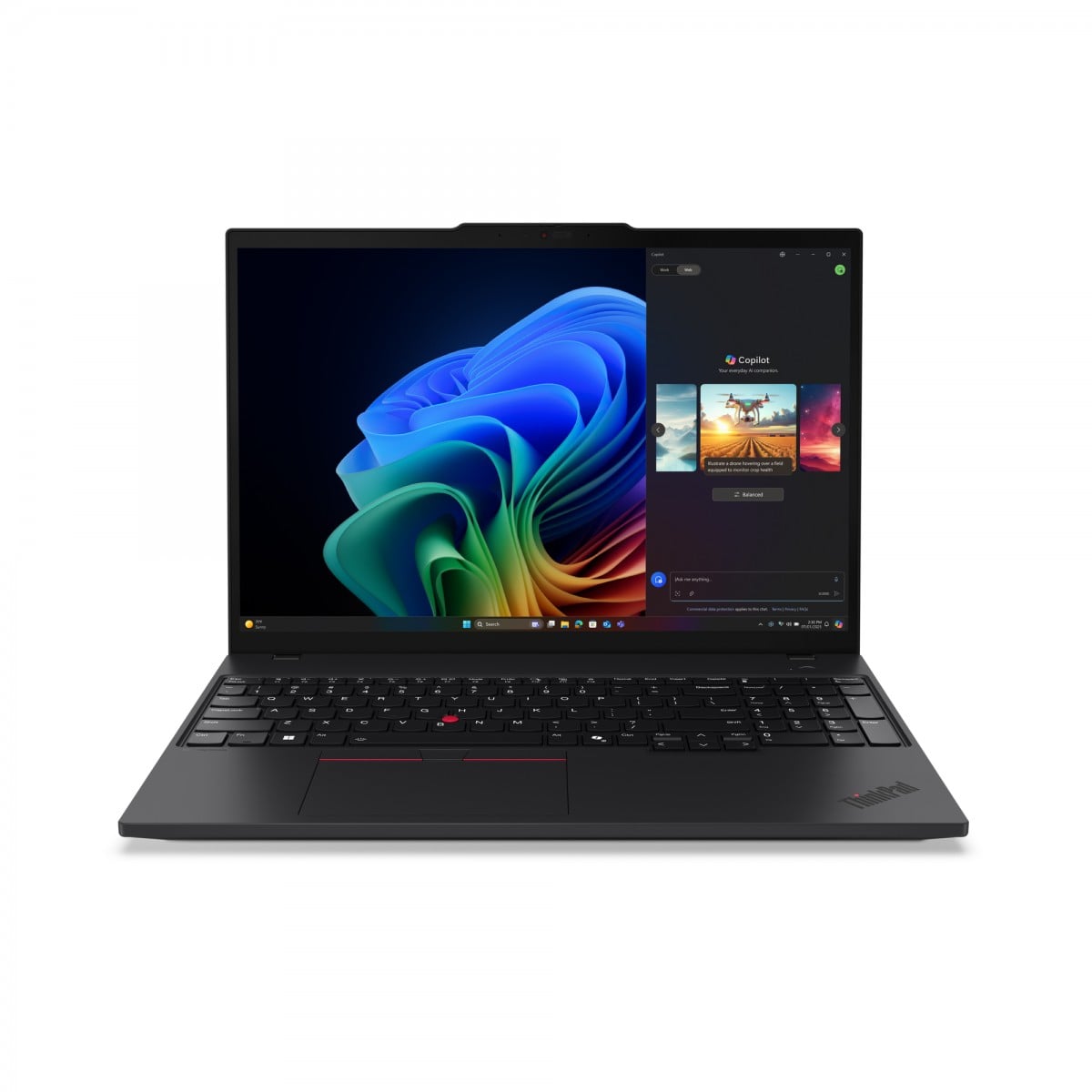 "Lenovo ThinkPad T16 Gen 4 (AMD) Copilot+ PC AMD Ryzen AI 7 350 Ordinateur portable 40,6 cm (16"") WUXGA 64 Go DDR5-SDRAM 1 To SSD Wi-Fi 7 (802.11be) Windows 11 P"